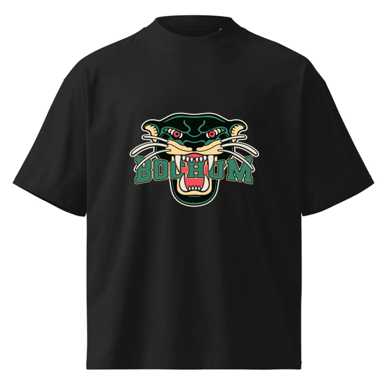 Bochum T-Shirt mit Panther-Design (Schwarz)