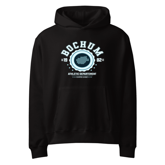 Bochum Hoodie mit Varsity Hero-Design (Schwarz)