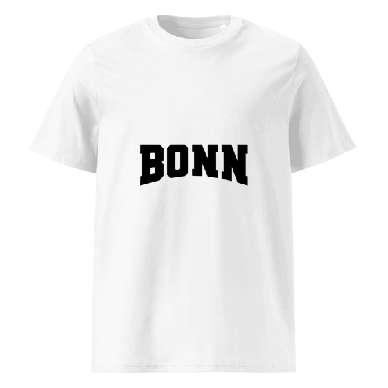 Bonn T-Shirt mit Varsity17-Design (Weiß)