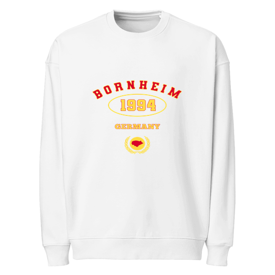 Bornheim Sweatshirt mit University 1994-Design (Weiß)
