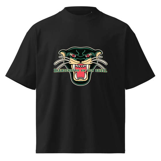 Brandenburg an der Havel T-Shirt mit Panther-Design (Schwarz)