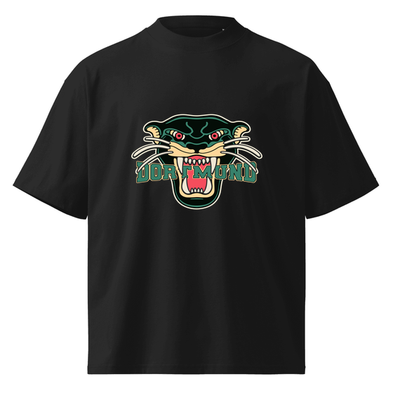 Dortmund T-Shirt mit Panther-Design (Schwarz)