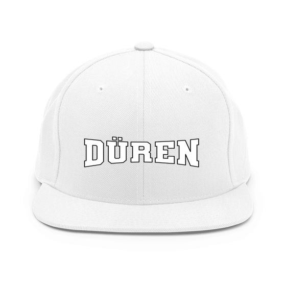 Düren Cap mit Varsity4-Design (Weiß)