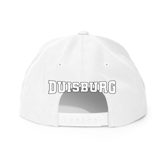 Duisburg Cap mit Varsity4-Design (Weiß)