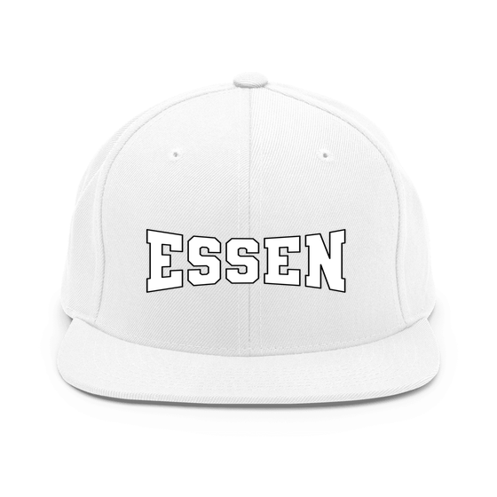 Essen Cap mit Varsity4-Design (Weiß)