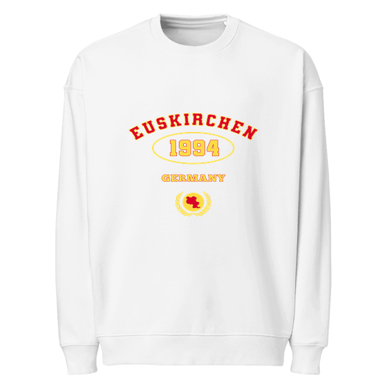 Euskirchen Sweatshirt mit University 1994-Design (Weiß)