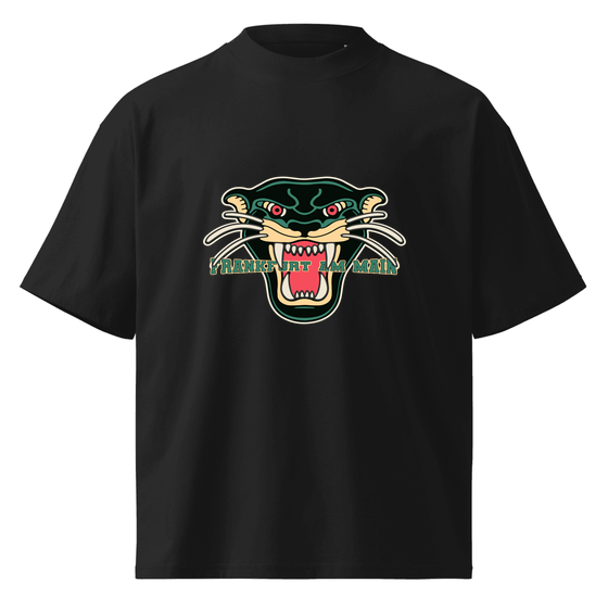 Frankfurt am Main T-Shirt mit Panther-Design (Schwarz)