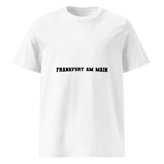 Frankfurt am Main T-Shirt mit Varsity17-Design (Weiß)
