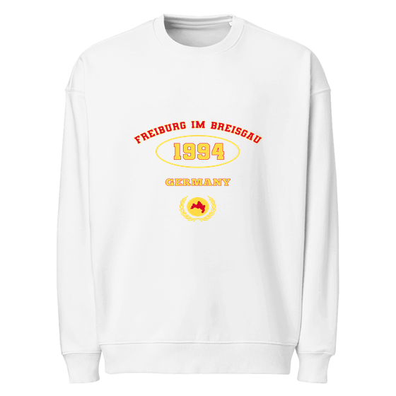 Freiburg im Breisgau Sweatshirt mit University 1994-Design (Weiß)