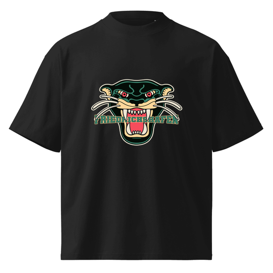 Friedrichshafen T-Shirt mit Panther-Design (Schwarz)