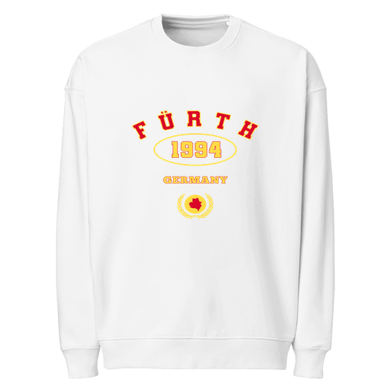 Fürth Sweatshirt mit University 1994-Design (Weiß)