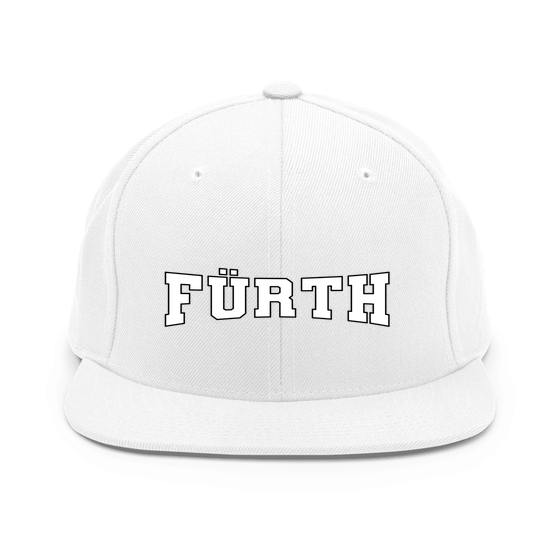 Fürth Cap mit Varsity4-Design (Weiß)