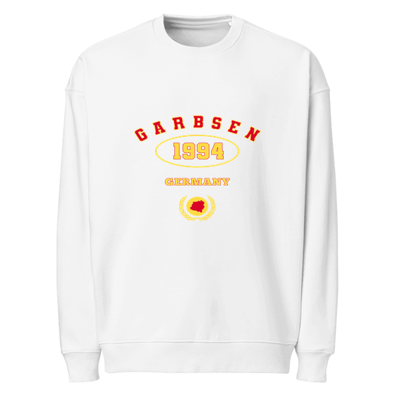 Garbsen Sweatshirt mit University 1994-Design (Weiß)