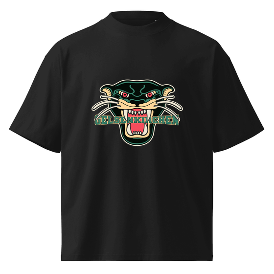 Gelsenkirchen T-Shirt mit Panther-Design (Schwarz)