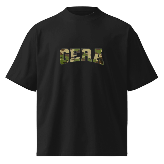 Gera T-Shirt mit Camouflage-Design (Schwarz)