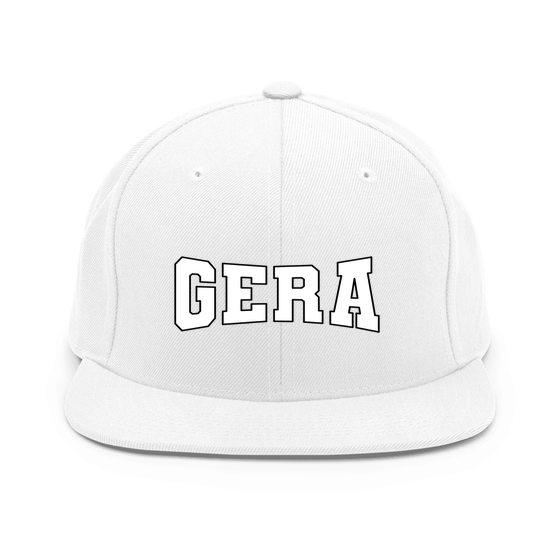Gera Cap mit Varsity4-Design (Weiß)