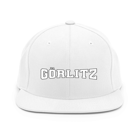 Görlitz Cap mit Varsity4-Design (Weiß)