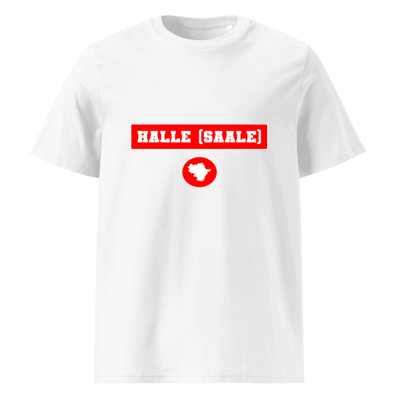 Halle (Saale) T-Shirt mit Signal14-Design (Weiß)