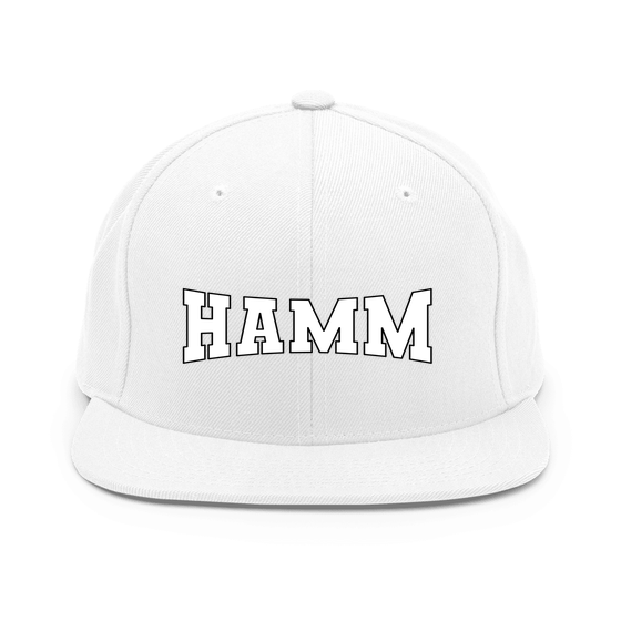 Hamm Cap mit Varsity4-Design (Weiß)