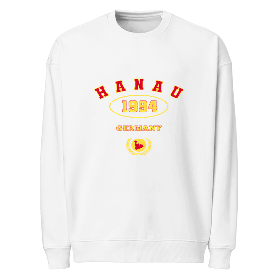 Hanau Sweatshirt mit University 1994-Design (Weiß)