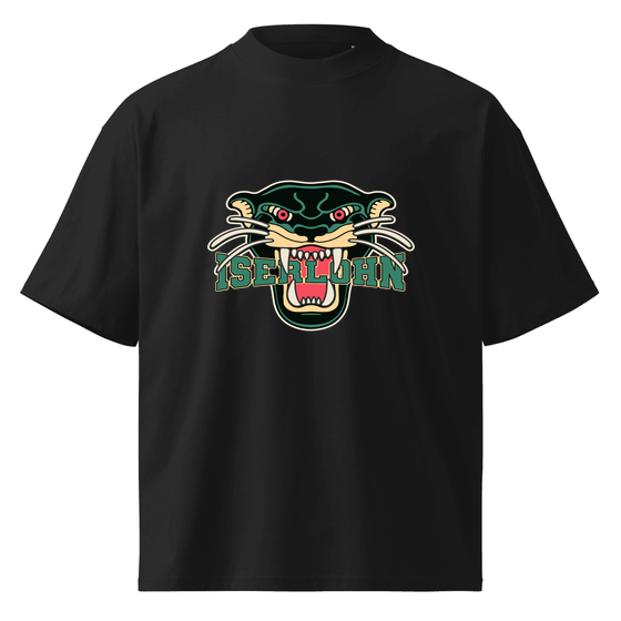 Iserlohn T-Shirt mit Panther-Design (Schwarz)