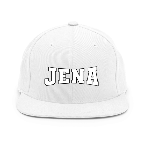 Jena Cap mit Varsity4-Design (Weiß)