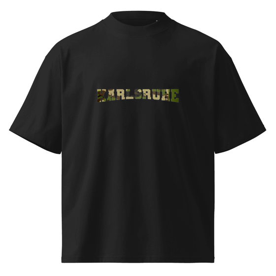 Karlsruhe T-Shirt mit Camouflage-Design (Schwarz)