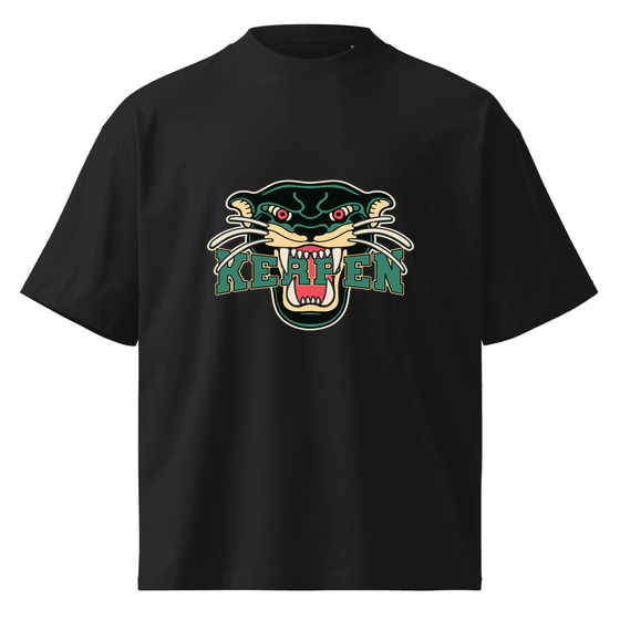 Kerpen T-Shirt mit Panther-Design (Schwarz)