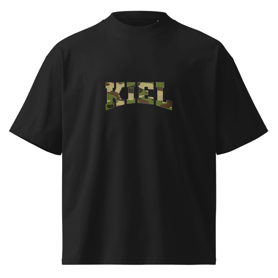 Kiel T-Shirt mit Camouflage-Design (Schwarz)