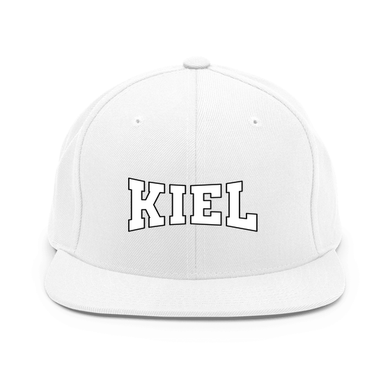 Kiel Cap mit Varsity4-Design (Weiß)