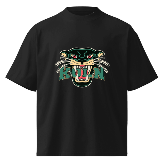 Köln T-Shirt mit Panther-Design (Schwarz)