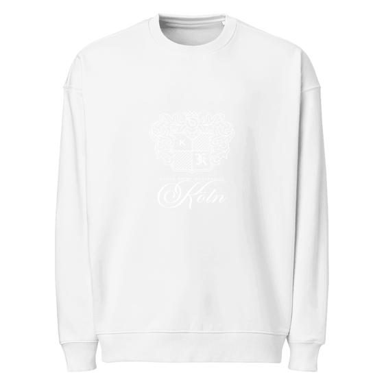 Köln Sweatshirt mit Seal-Design (Weiß)