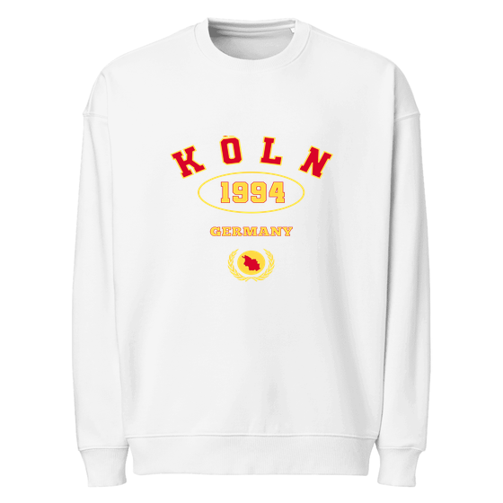 Köln Sweatshirt mit University 1994-Design (Weiß)