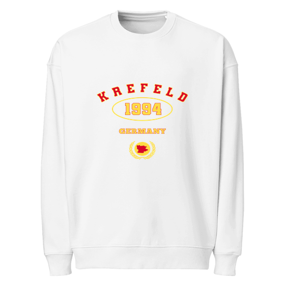Krefeld Sweatshirt mit University 1994-Design (Weiß)