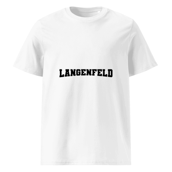 Langenfeld T-Shirt mit Varsity17-Design (Weiß)