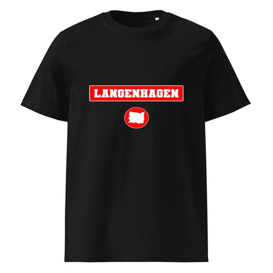 Langenhagen T-Shirt mit Signal14-Design (Schwarz)