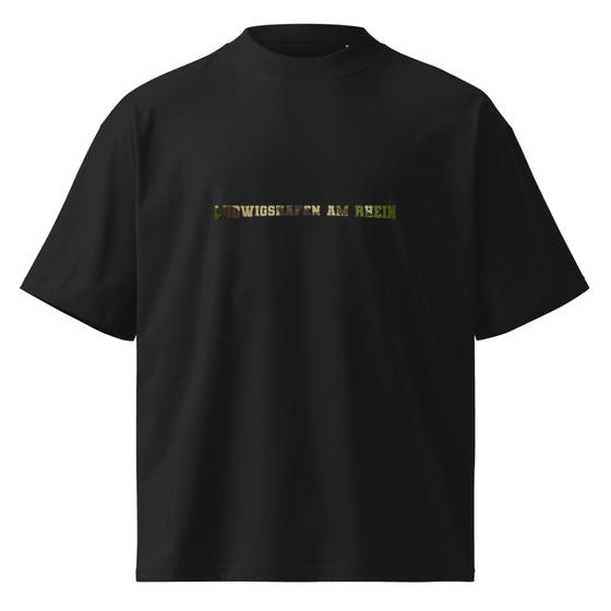 Ludwigshafen am Rhein T-Shirt mit Camouflage-Design (Schwarz)