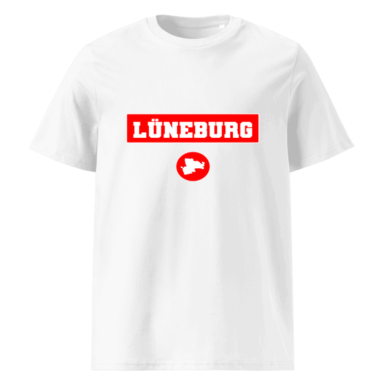 Lüneburg T-Shirt mit Signal14-Design (Weiß)