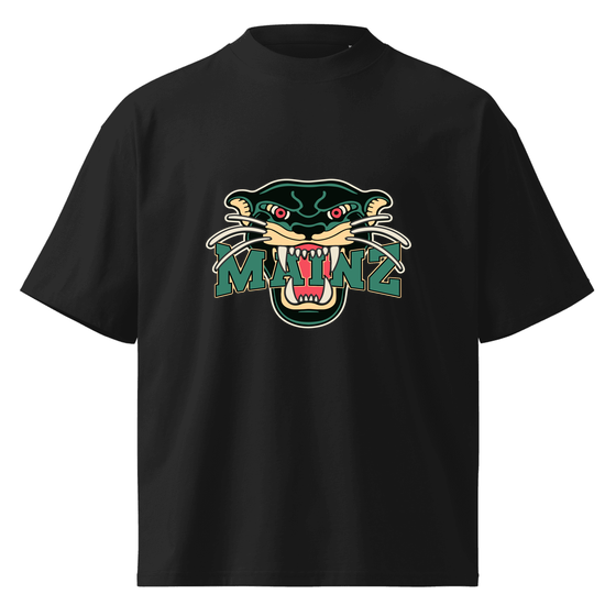Mainz T-Shirt mit Panther-Design (Schwarz)