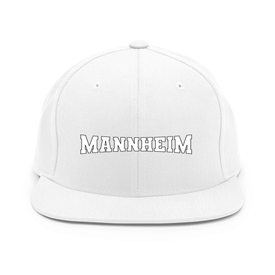 Mannheim Cap mit Varsity4-Design (Weiß)