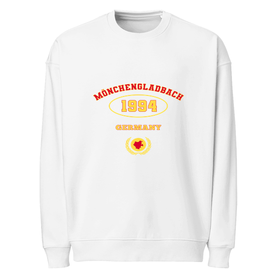 Mönchengladbach Sweatshirt mit University 1994-Design (Weiß)