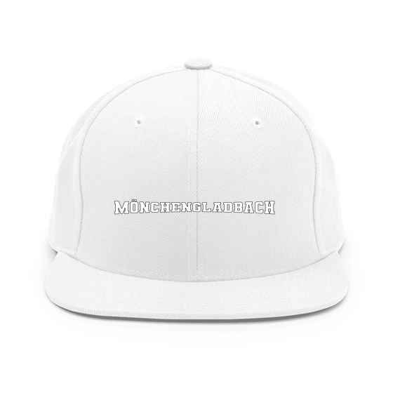 Mönchengladbach Cap mit Varsity4-Design (Weiß)