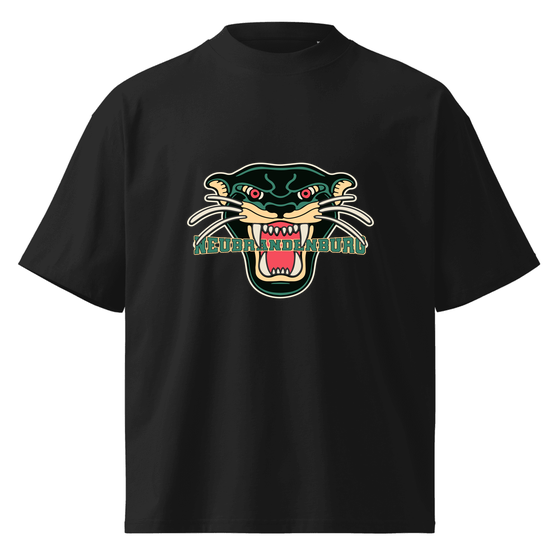 Neubrandenburg T-Shirt mit Panther-Design (Schwarz)