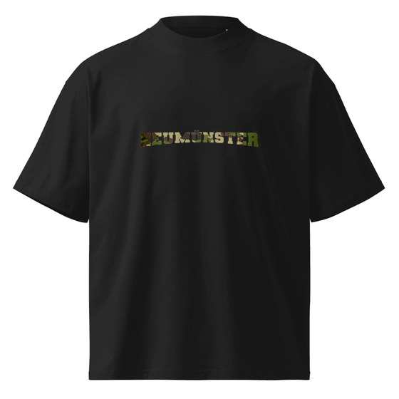 Neumünster T-Shirt mit Camouflage-Design (Schwarz)