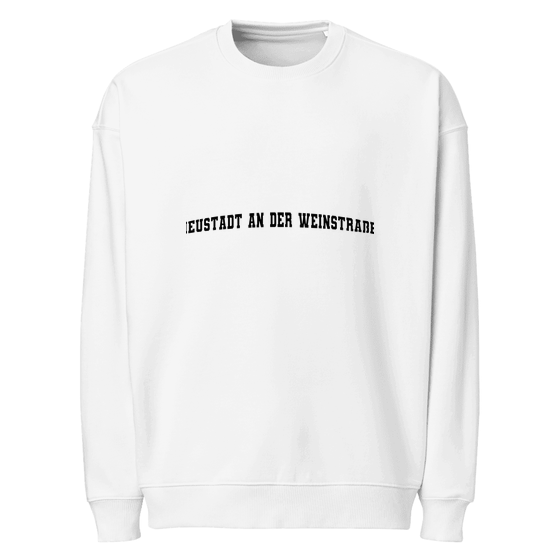 Neustadt an der Weinstraße Sweatshirt mit Varsity3-Design (Weiß)