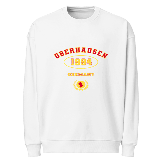 Oberhausen Sweatshirt mit University 1994-Design (Weiß)