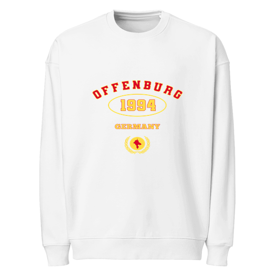 Offenburg Sweatshirt mit University 1994-Design (Weiß)