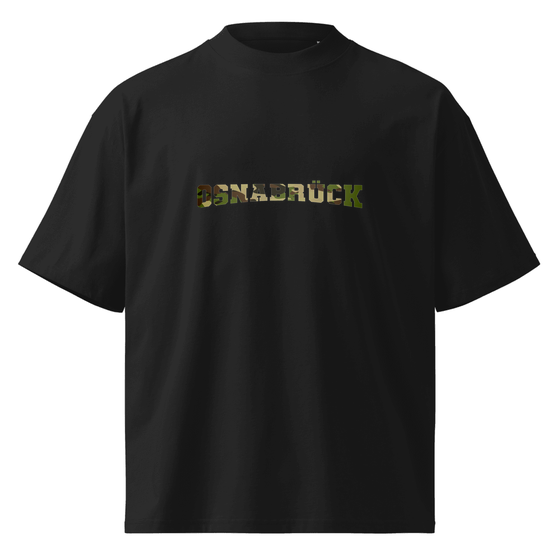 Osnabrück T-Shirt mit Camouflage-Design (Schwarz)