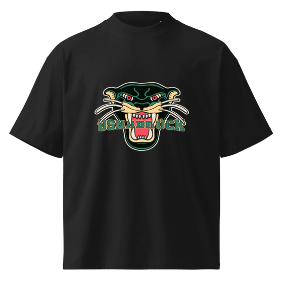 Osnabrück T-Shirt mit Panther-Design (Schwarz)