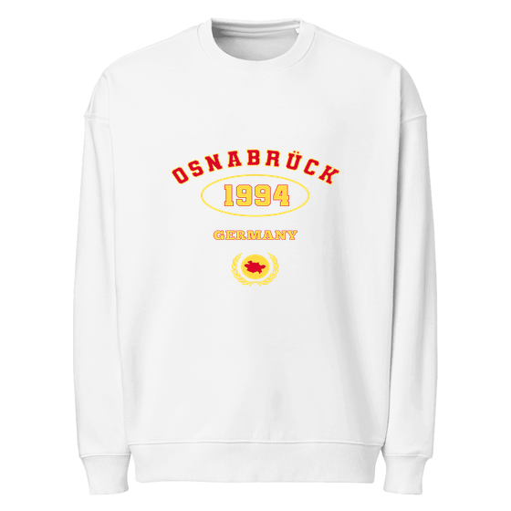 Osnabrück Sweatshirt mit University 1994-Design (Weiß)